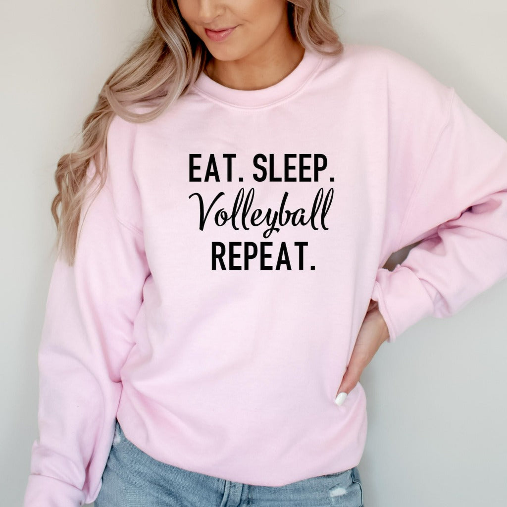 volleyball crewneck sweatshirt, volleyball mom tshirt, volleyball team graphic tee, gift for volleyball mom or dad, volleyball fan, volleyball season