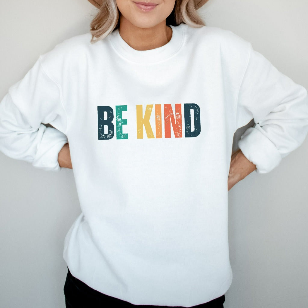 Choose Kindness Sweatshirt, Cute Teacher Be Kind Crewneck, Teacher Sweater, Positive Affirmation Shirt, Group Teacher Shirts, Back to School