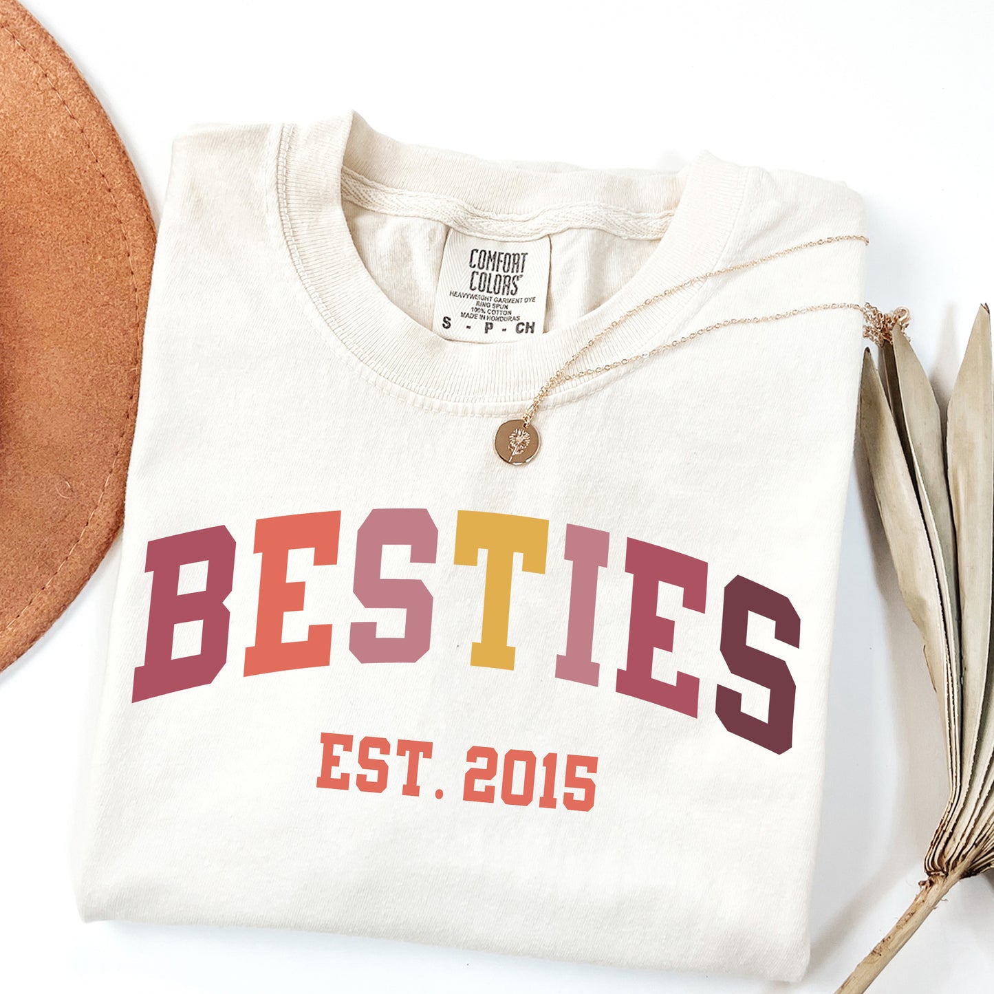 Personalized Besties Comfort Colors® Shirt