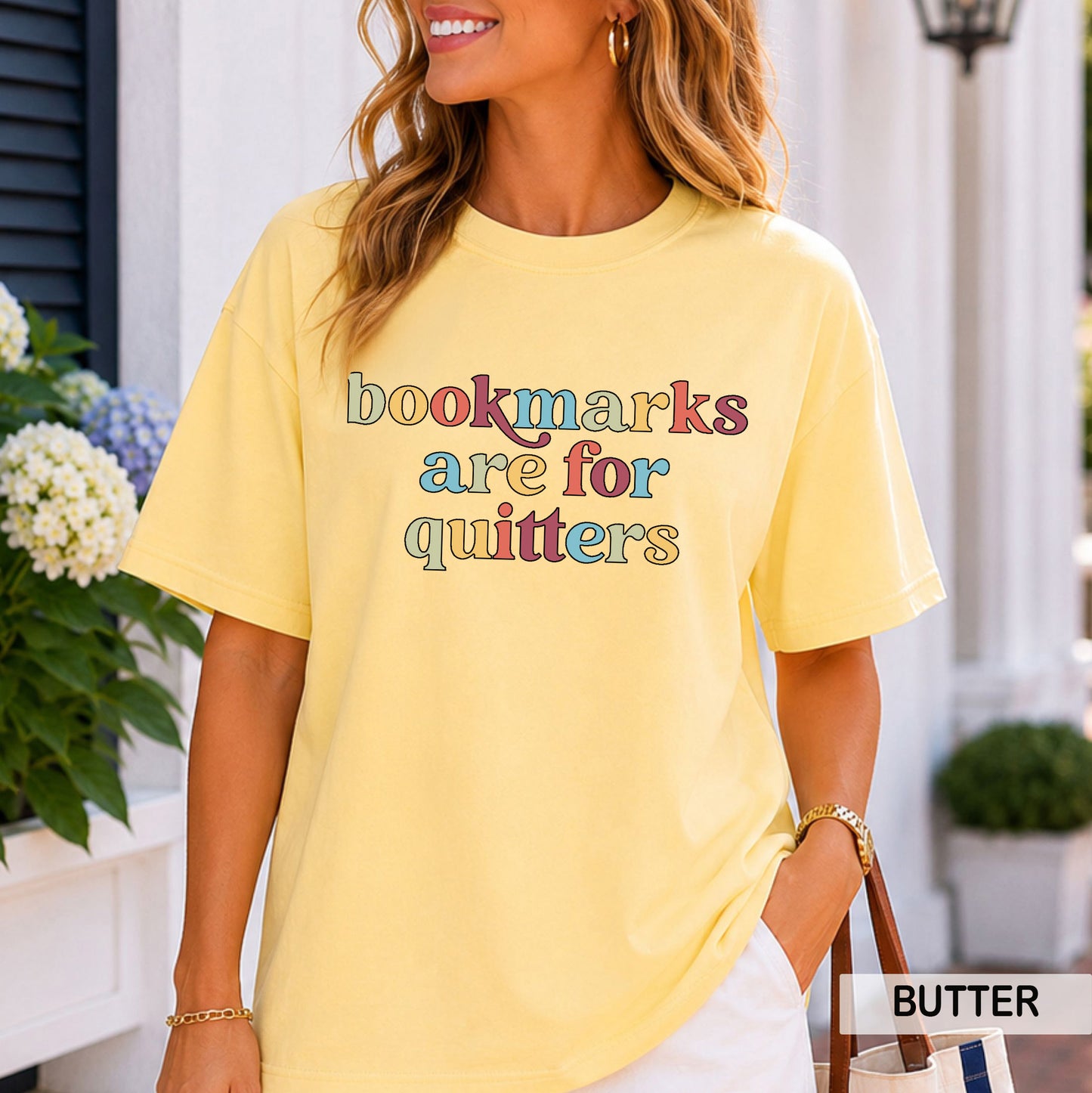 Bookmarks Are For Quitters Comfort Colors® Shirt