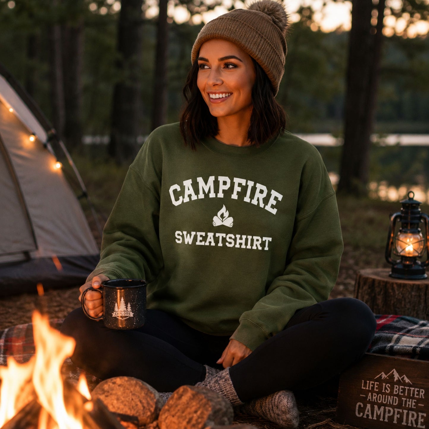 Campfire Crewneck Sweatshirt