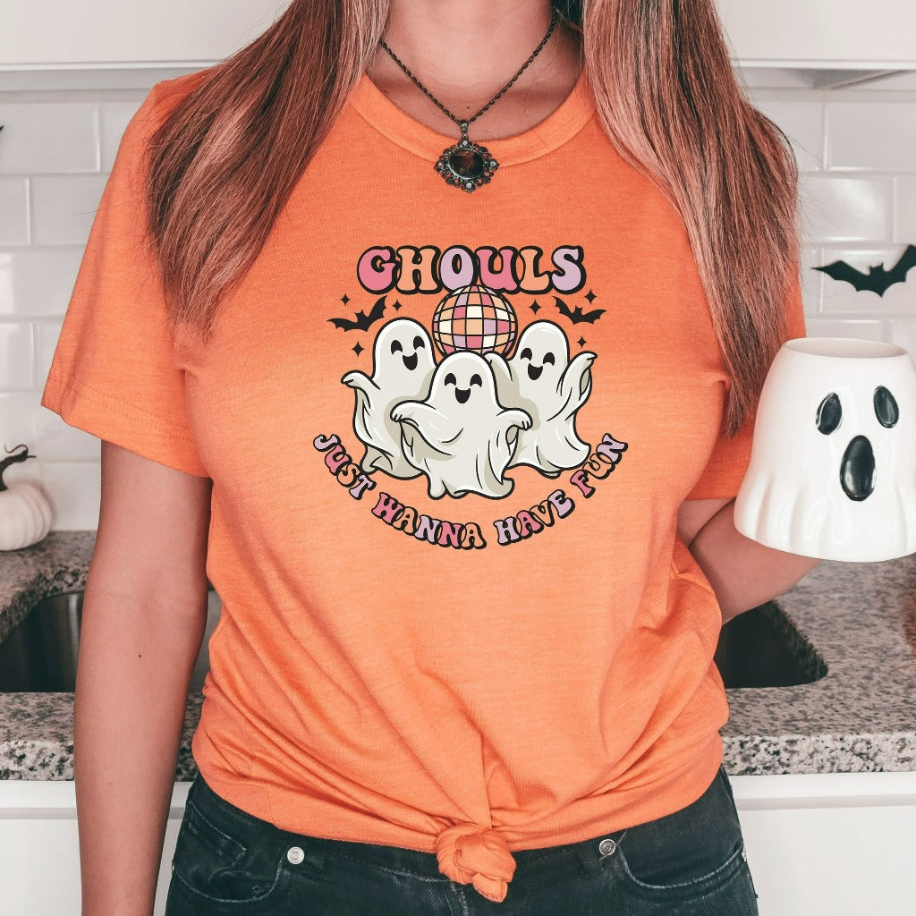 Ghouls Just Wanna Have Fun Shirt, Retro Halloween TShirt, Ghouls Night Out Shirt, Witch Shirt, Retro Fall Shirt, Fall Shirt, Funny Halloween