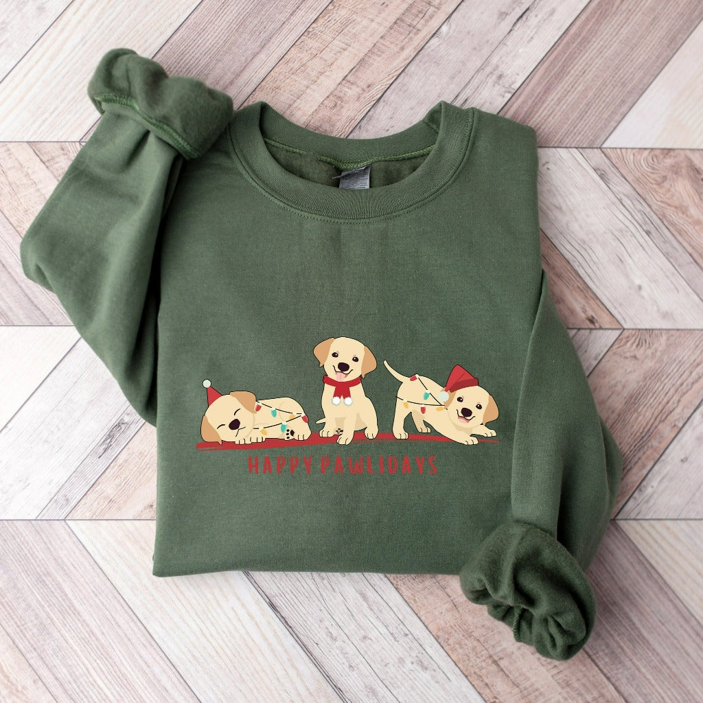 Christmas Dog Sweatshirt, Dog Owner Christmas Gift, Dog Christmas Crewneck, Christmas Sweater, Holiday Sweater, Christmas Shirt, Dog Gift