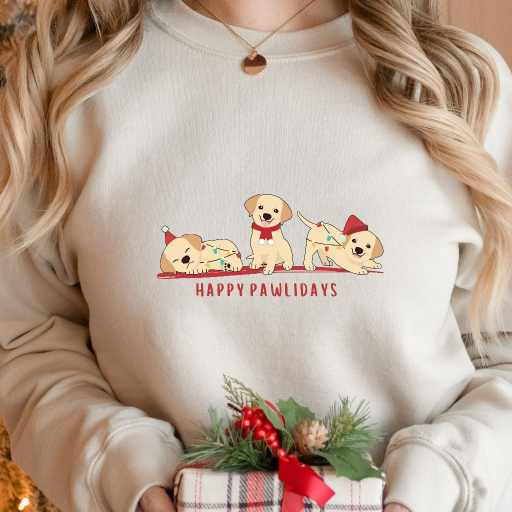 Christmas Dog Sweatshirt, Dog Owner Christmas Gift, Dog Christmas Crewneck, Christmas Sweater, Holiday Sweater, Christmas Shirt, Dog Gift