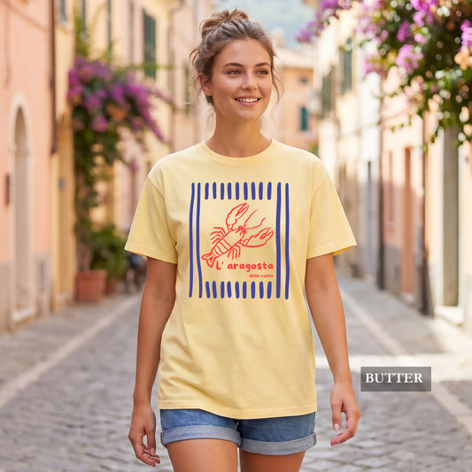 Italian Lobster L'Aragosta Shirt