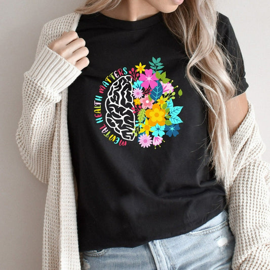 Mental Health Matters Shirt, Mental Health TShirt, Inspirational Shirts Women, Mental Health Awareness, Women Mental Health, Anxiety Shirt