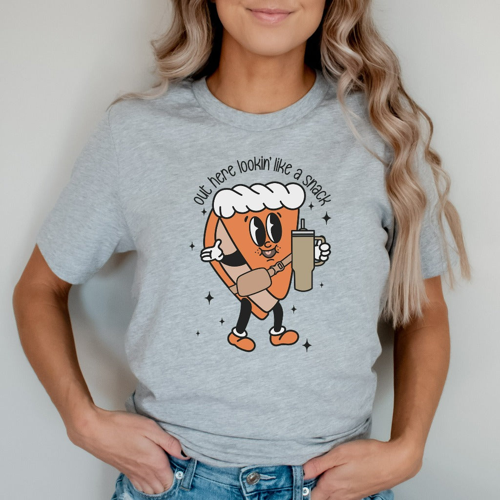 Boojee Out Here Lookin Like A Snack Shirt, Pumpkin Pie Shirt, Thanksgiving Crewneck, Holiday Sweater, Funny Christmas Shirt, Xmas Tee, Gift