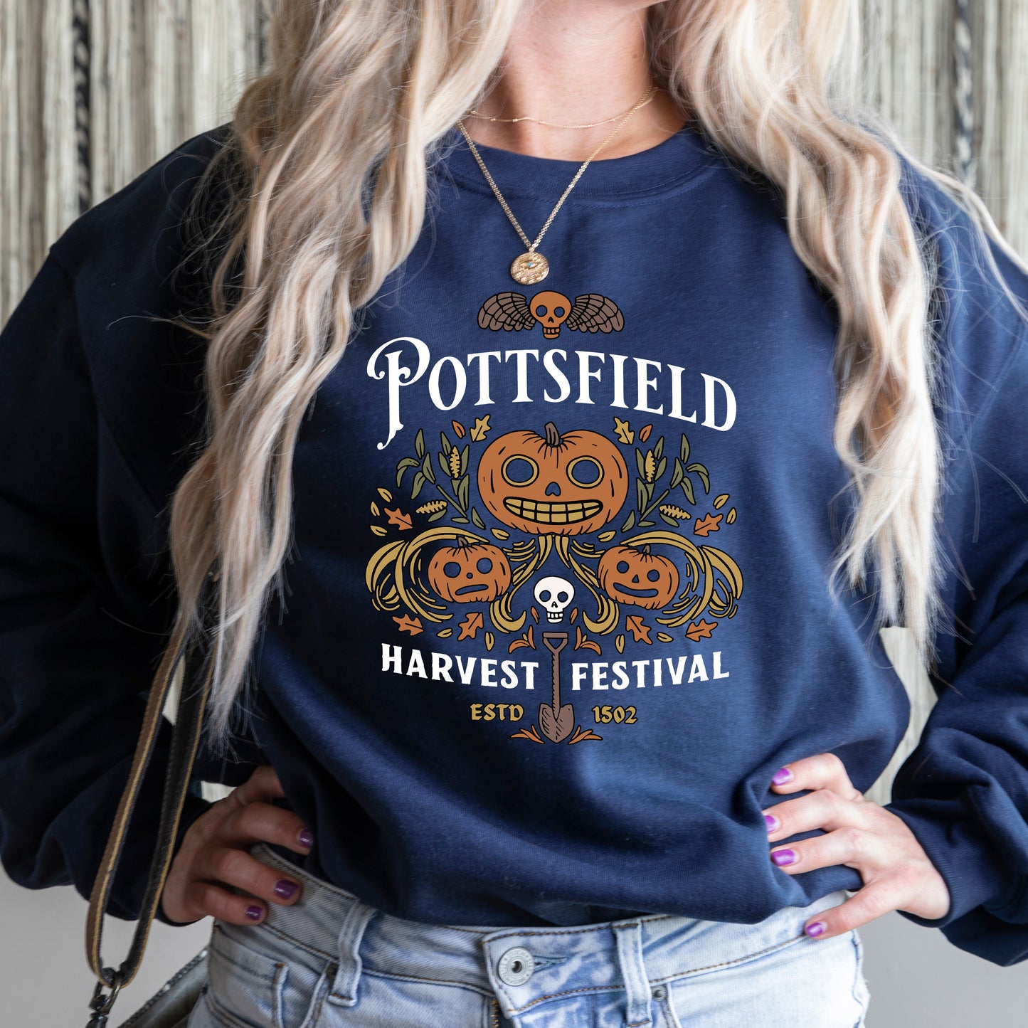 Pottsfield Harvest Festival Crewneck Sweatshirt