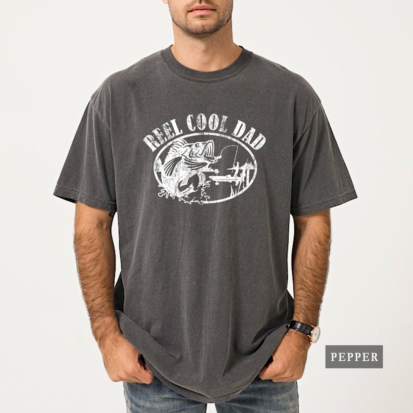 Reel Cool Dad Fishing Comfort Colors® Shirt