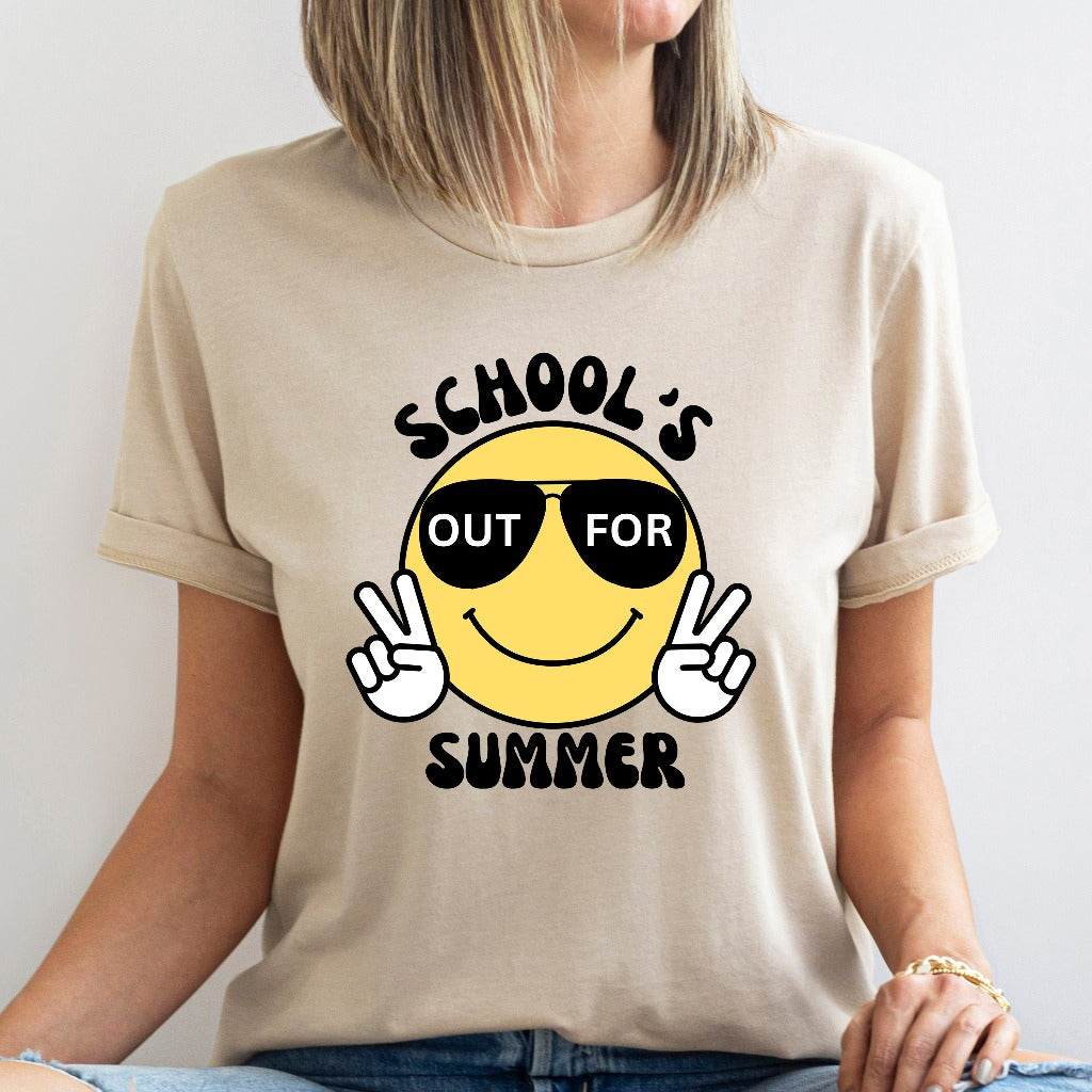 School's Out For Summer Shirt, Teacher Summer TShirt, Happy Last Day Of School Shirt, End Of the School Year Shirt, Last Day of School Shirt
