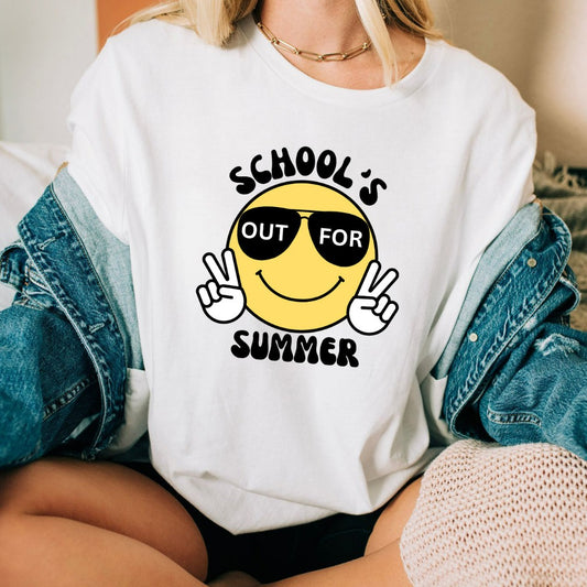 School's Out For Summer Shirt, Teacher Summer TShirt, Happy Last Day Of School Shirt, End Of the School Year Shirt, Last Day of School Shirt