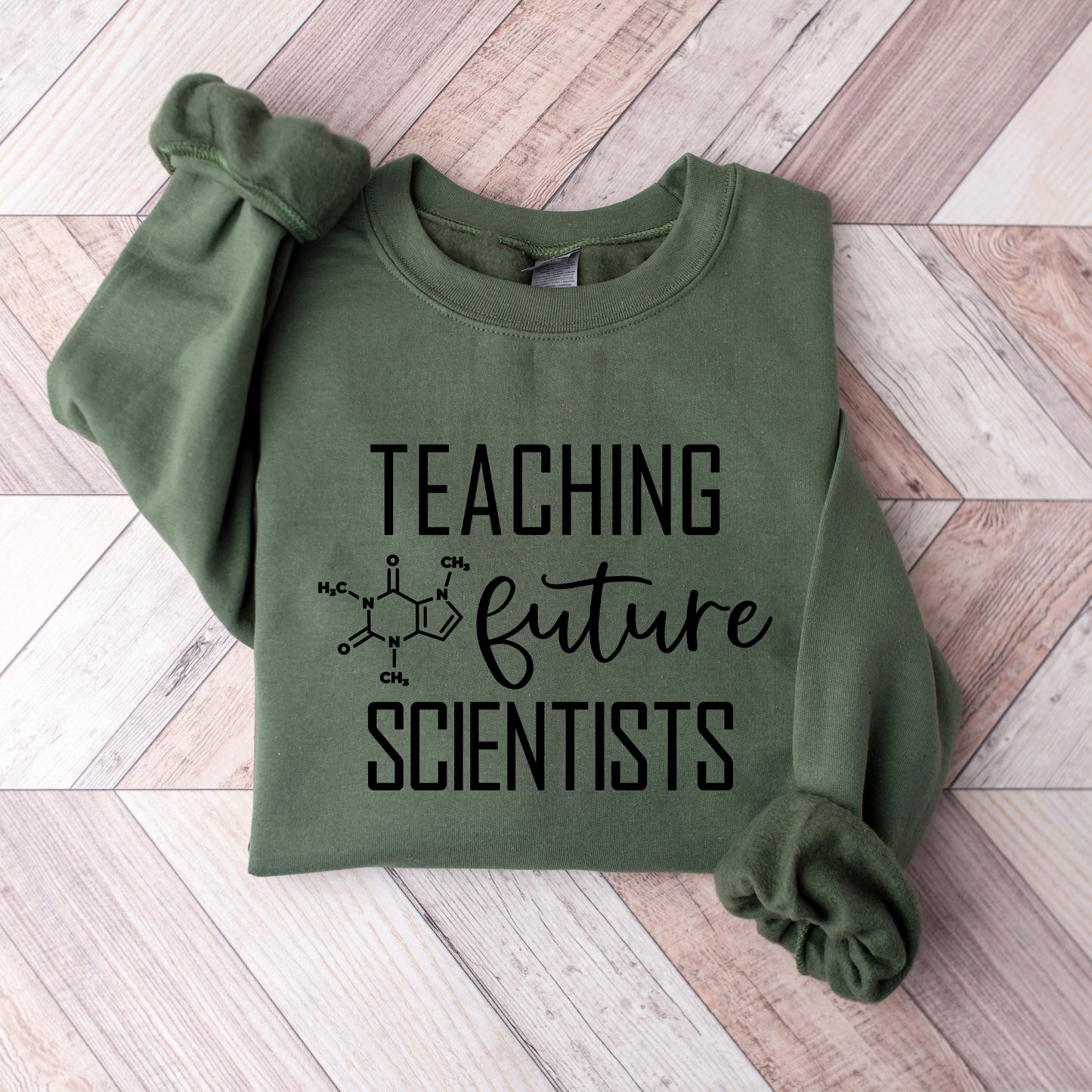 Teaching Future Scientists Crewneck Sweatshirt