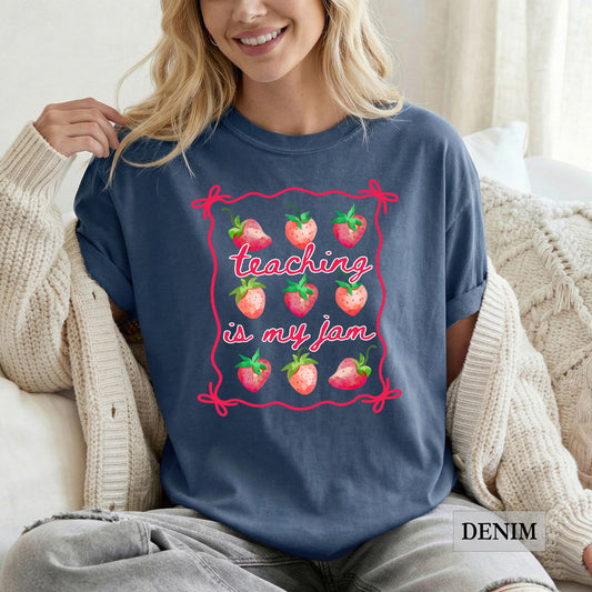 Teaching is My Jam Comfort Colors® Shirt
