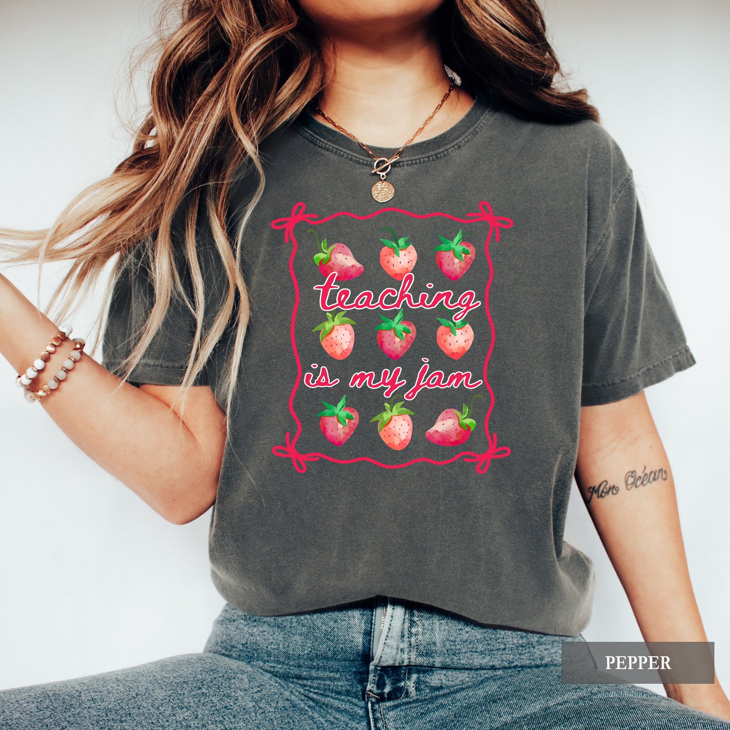 Teaching is My Jam Comfort Colors® Shirt