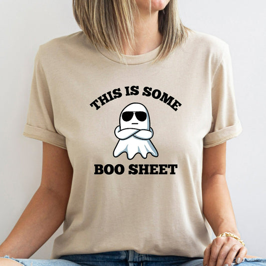 This Is Some Boo Sheet Shirt, Halloween TShirt, Retro Halloween Graphic Tee, Ghost Shirt, Boo Sheet Shirt, Funny Halloween Ghost Shirt