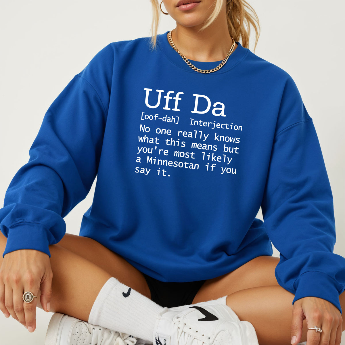 Uff Da Crewneck Sweatshirt
