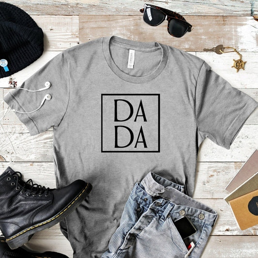 DADA Shirt, Dad Shirts, Fathers Day Gift, Dada TShirt, Dad Life Graphic Tee, Gift for New Dad