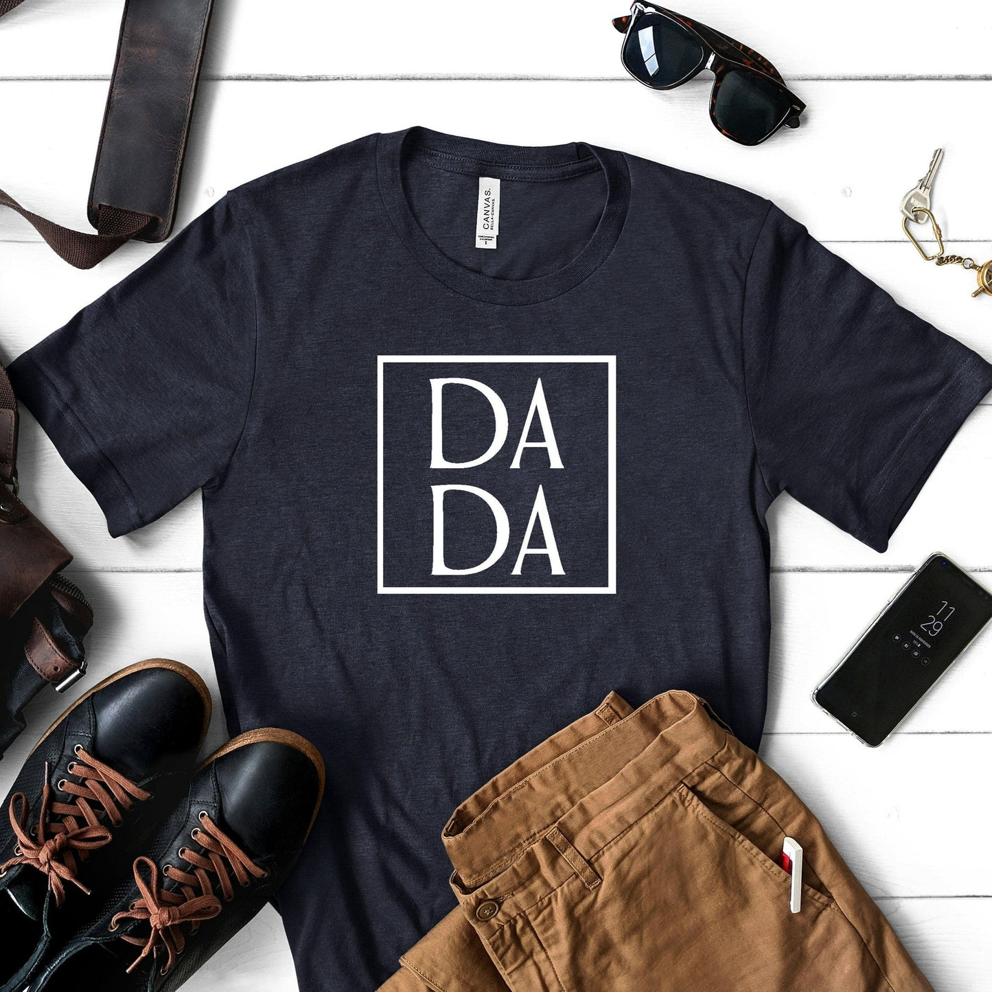 DADA Shirt, Dad Shirts, Fathers Day Gift, Dada TShirt, Dad Life Graphic Tee, Gift for New Dad