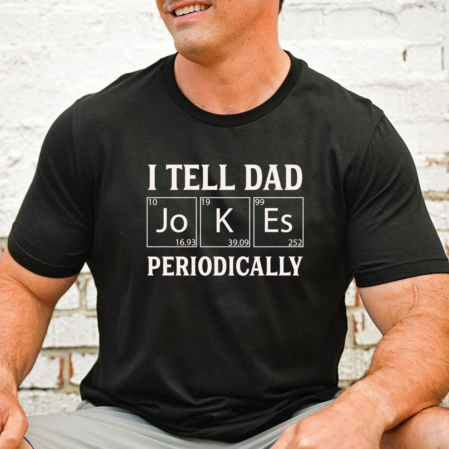 I Tell Dad Jokes Periodically Shirt, Funny Father's Day Gift, Gift for Husband, Dad Joke Tshirt