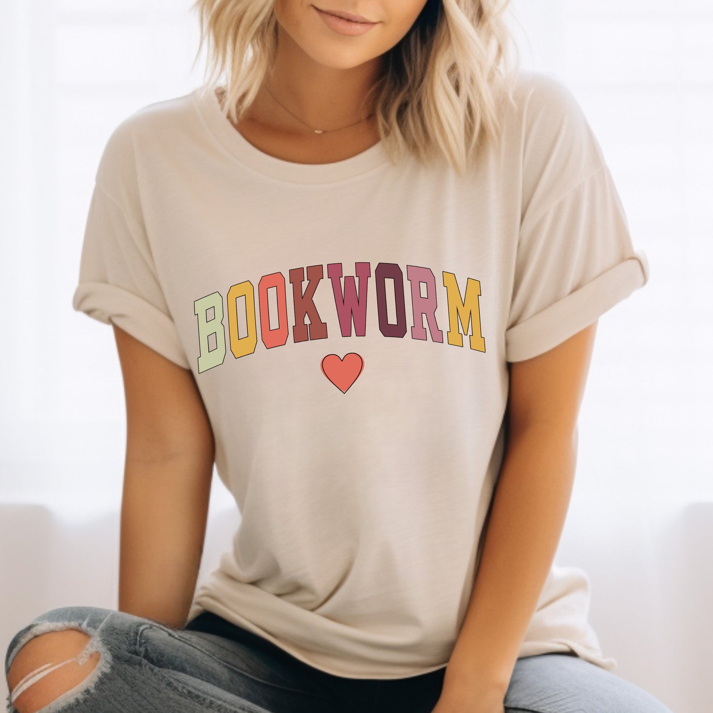 Bookworm Shirt, Cute Teacher Books Lover TShirt, ESL Teacher T-Shirt, Librarian Reading Graphic Tee