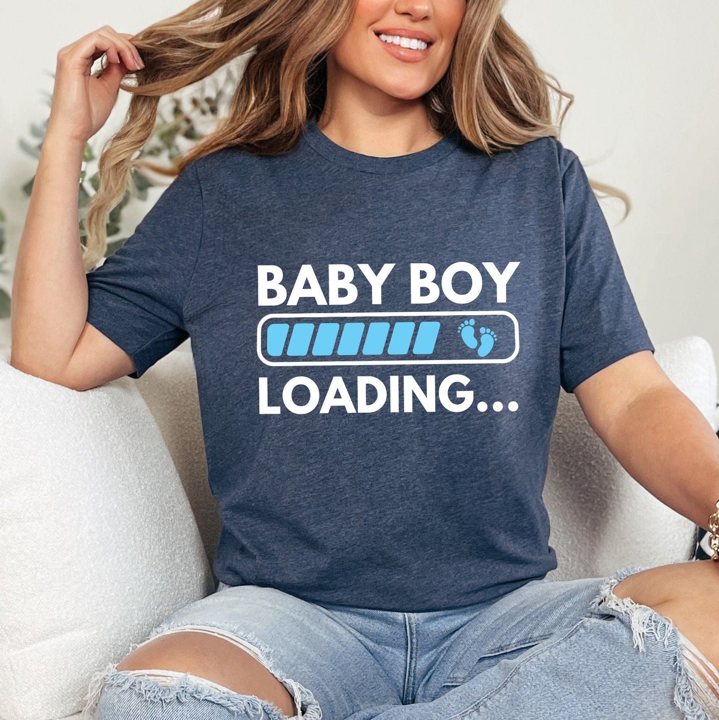 Gender Reveal Shirt, Baby Reveal TShirt, Baby Boy Loading, Baby Girl Loading, Baby Announcement