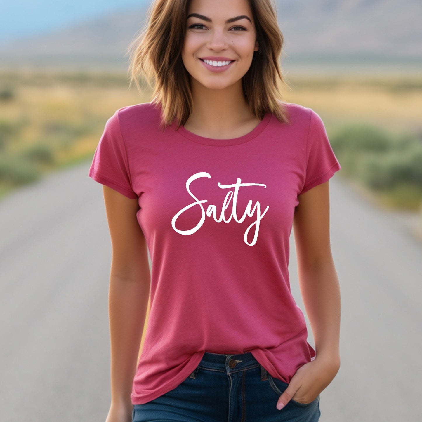 Salty Beach Shirt, Salty Shirt, Don't Be Salty, Summer Vacation Shirt, Beach Graphic Tee, Beach T-Shirt, Beach Vacation