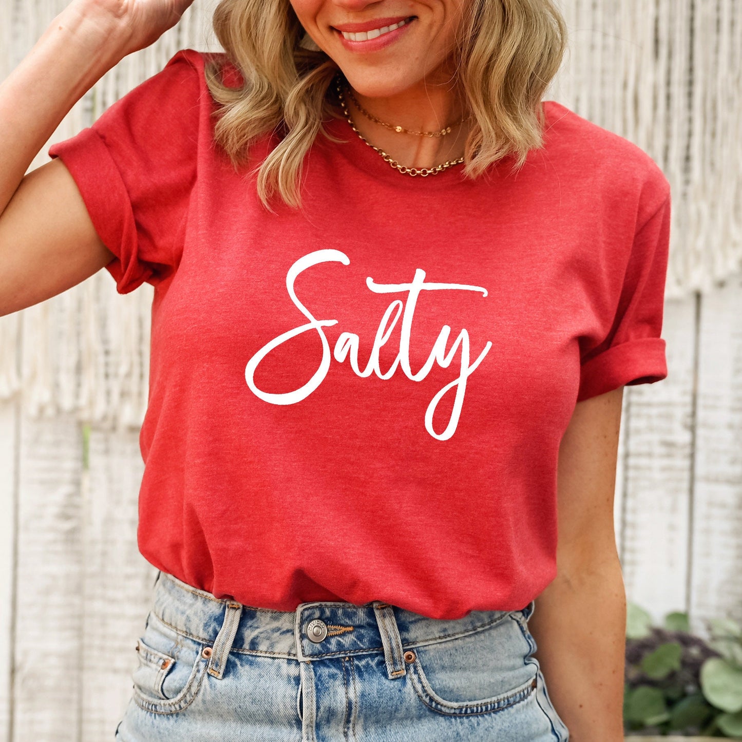 Salty Beach Shirt, Salty Shirt, Don't Be Salty, Summer Vacation Shirt, Beach Graphic Tee, Beach T-Shirt, Beach Vacation