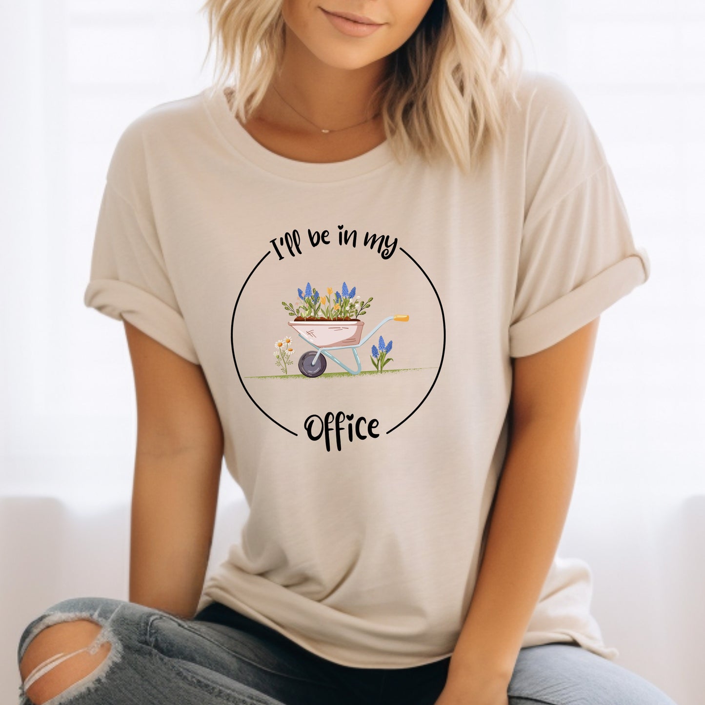 I'll Be In My Office Shirt, Garden TShirt, Gardening Gift, Garden Love, Garden Lover Gift, Gardener Gift Idea