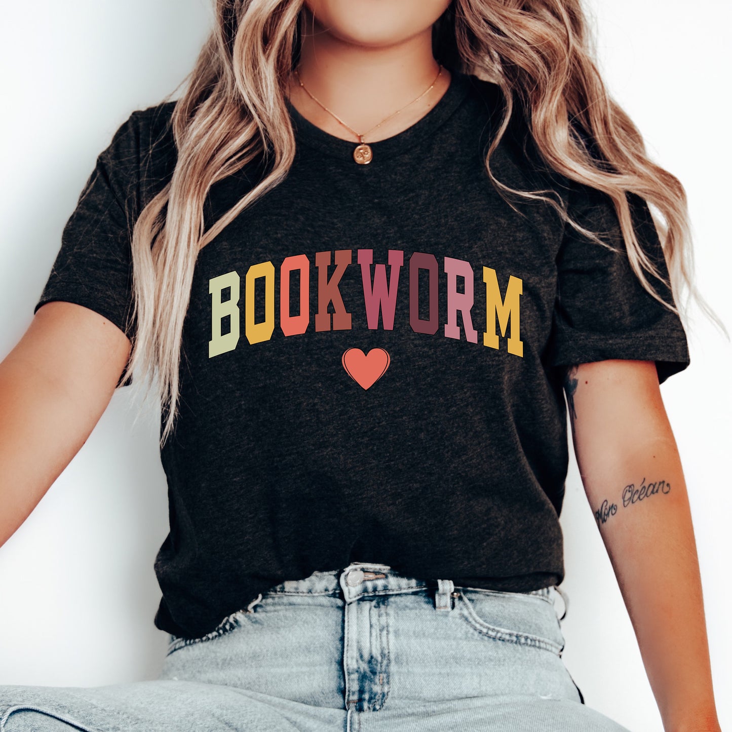 Bookworm Shirt, Cute Teacher Books Lover TShirt, ESL Teacher T-Shirt, Librarian Reading Graphic Tee