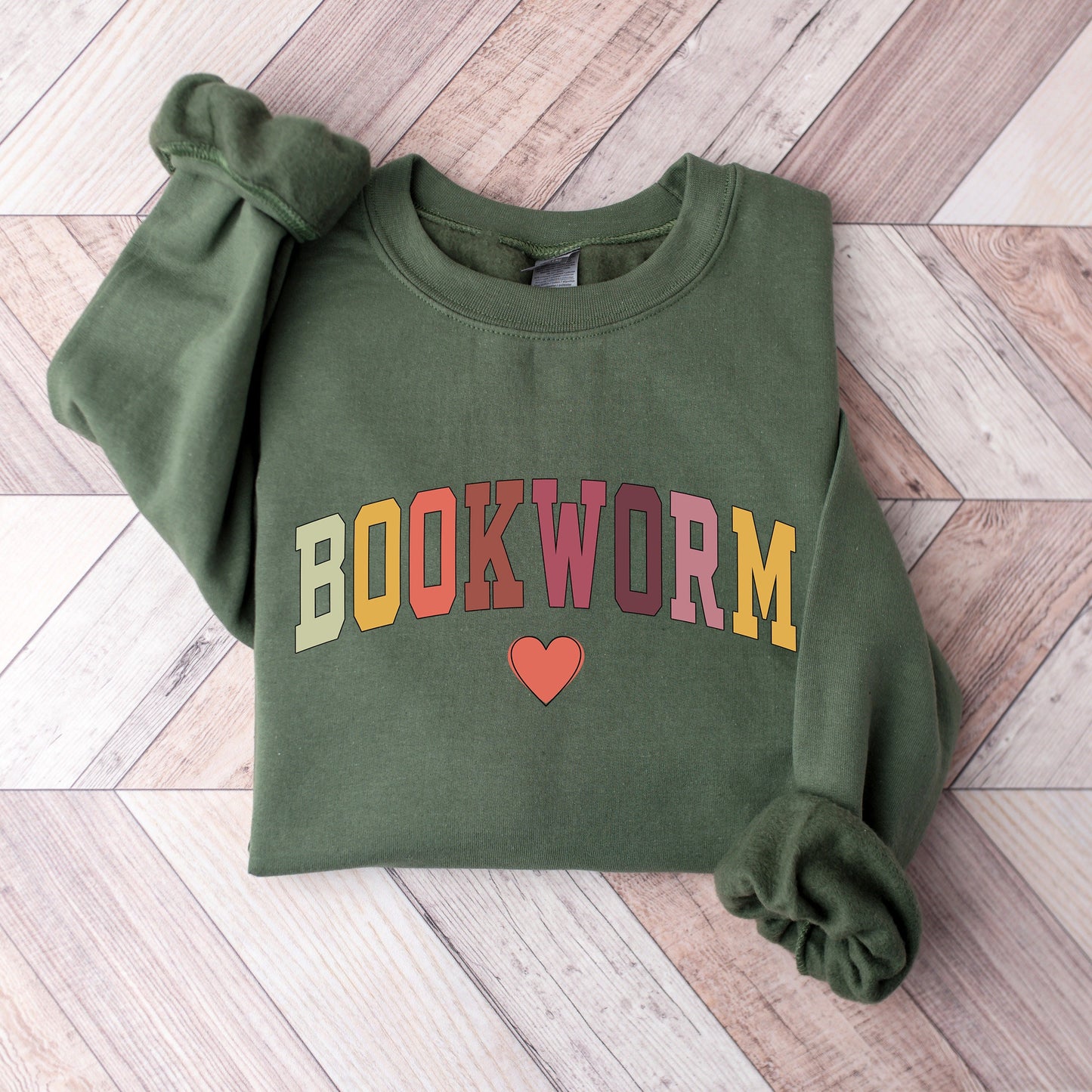 Bookworm Sweatshirt, Cute Teacher Books Lover Crewneck, ESL Teacher Sweatshirt, Librarian Reading Sweater