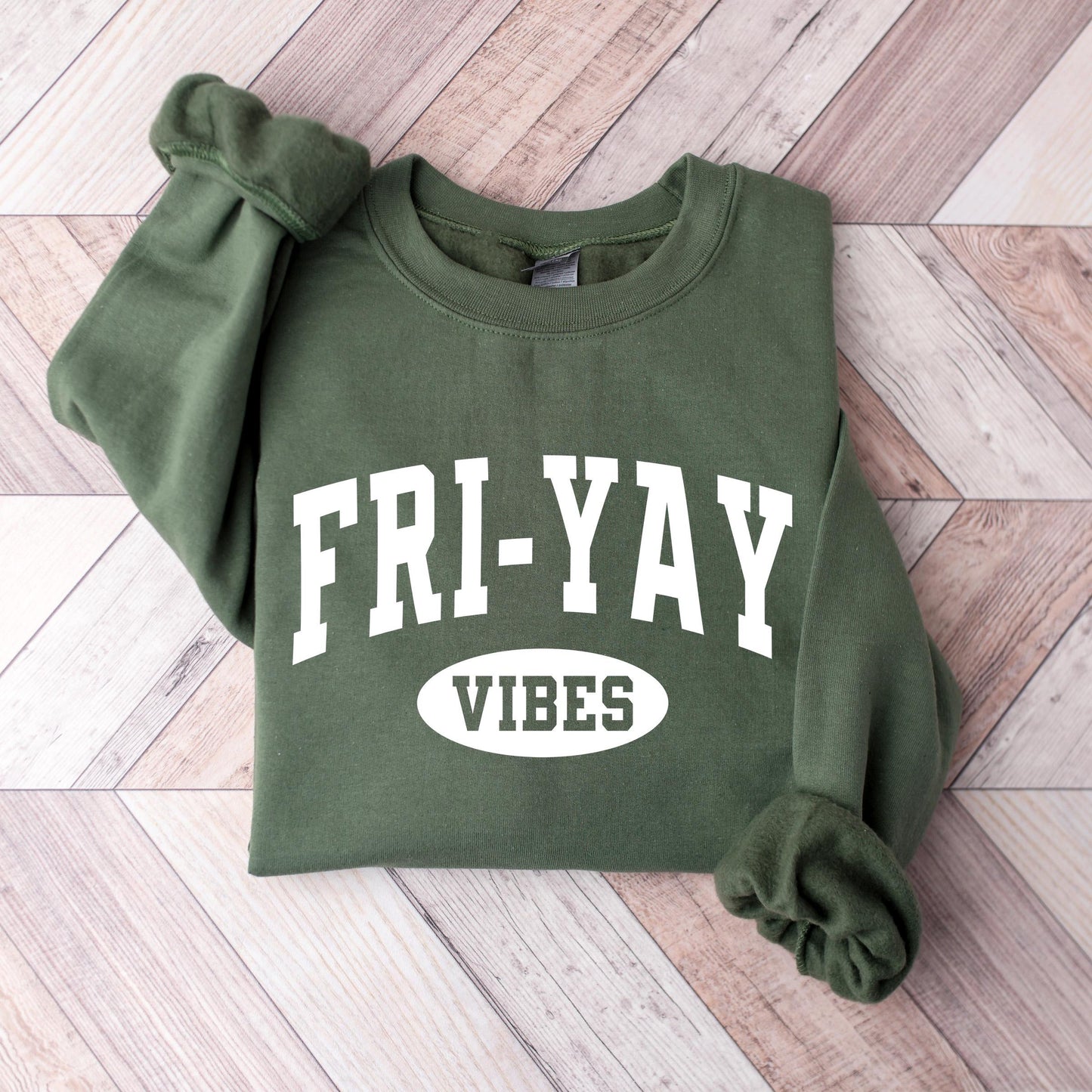 Fri-Yay Vibes Sweatshirt, Happy Friday Teacher Crewneck, Weekend Shirt, Funny Teacher Gift, Back to School Shirts