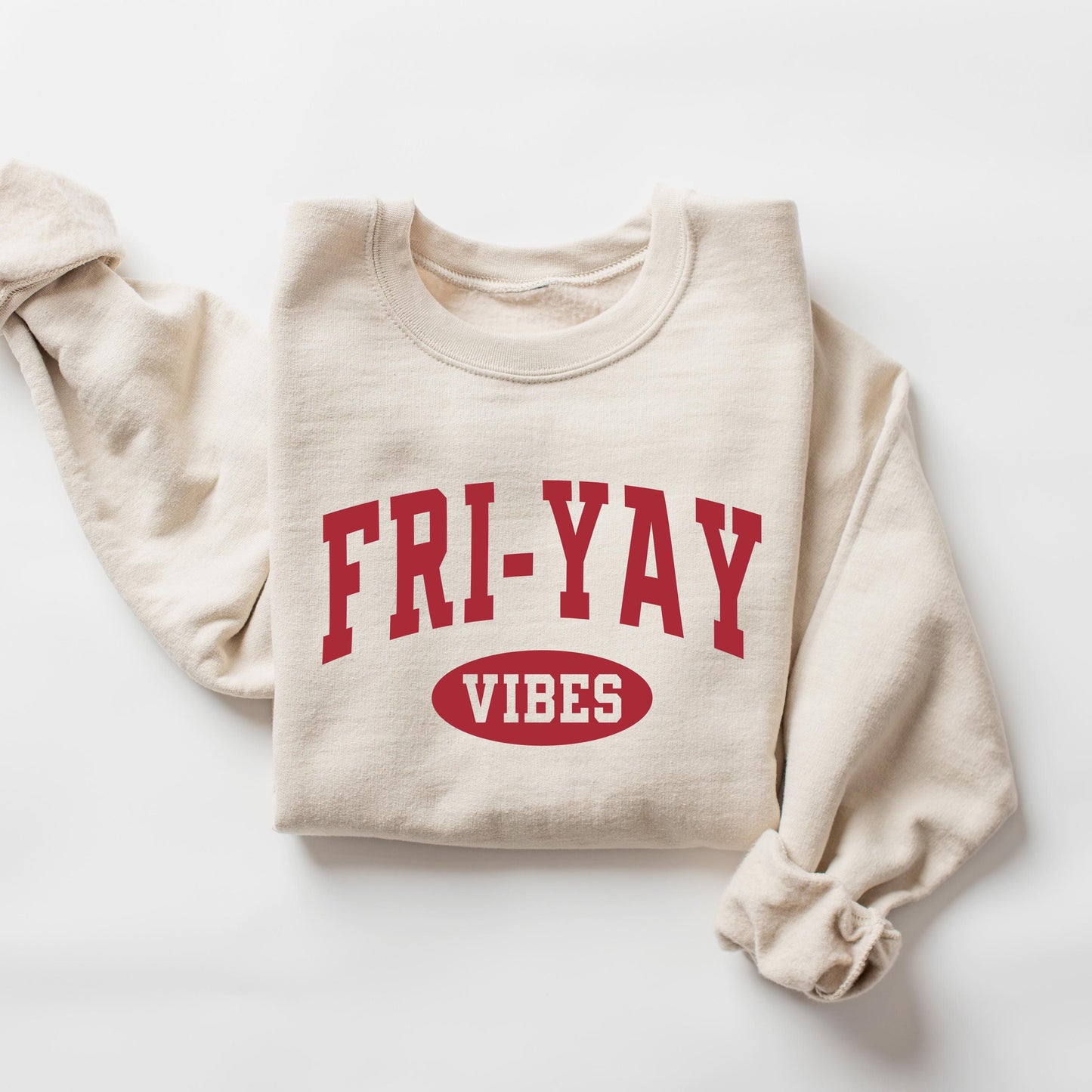 Fri-Yay Vibes Sweatshirt, Happy Friday Teacher Crewneck, Weekend Shirt, Funny Teacher Gift, Back to School Shirts