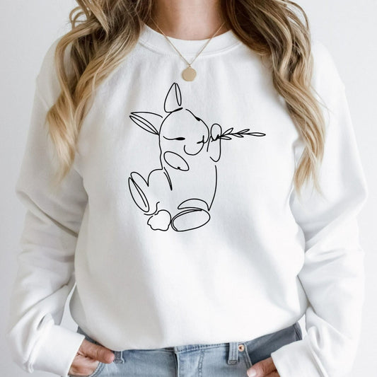 easter shirts for her, bunny ears t-shirt, bunny tshirt, easter bunny graphic tee, spring shirt, crewneck sweatshirt