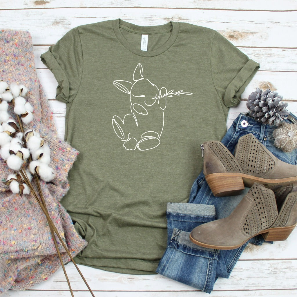 easter shirts for her, bunny ears t-shirt, bunny tshirt, easter bunny graphic tee, spring shirt