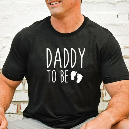 daddy to be shirt, baby announcement gift for husband from wife, new dad gift, baby shower shirt for dad
