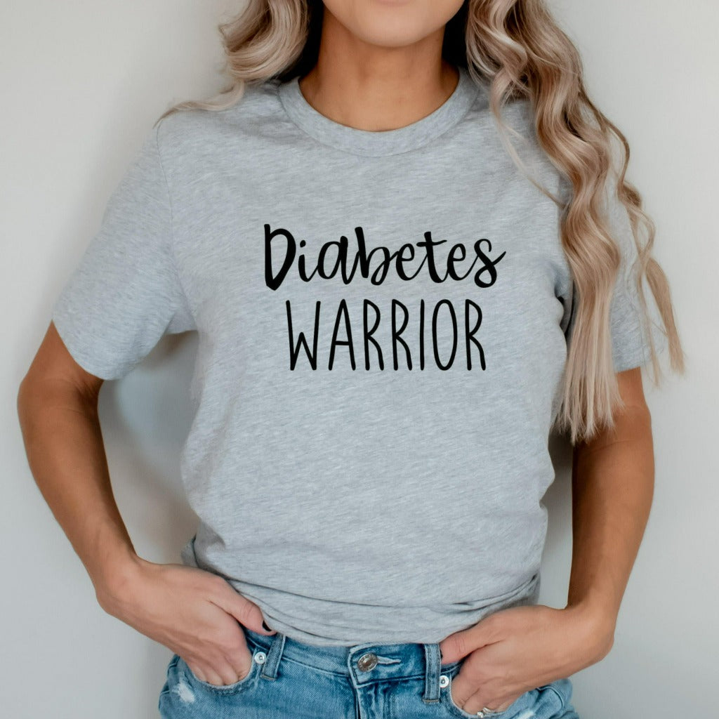 diabetes warrior shirt, diabetes awareness tshirt, diabetes walk graphic tee, diabetic gift