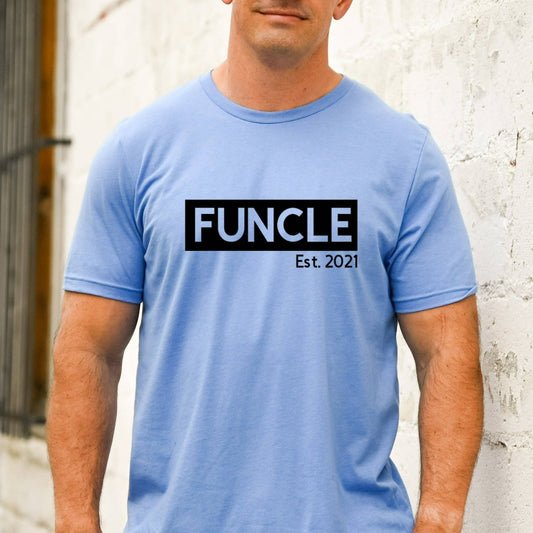 funcle definition shirt, the fun uncle tshirt, like a dad but way cooler graphic tee, gift for uncle from niece, from nephew, funny uncle tee
