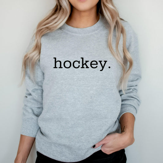 hockey crewneck sweatshirt, hockey mom tshirt, hockey graphic tee, hockey season, hockey dad, hockey fan, gift for hockey mom