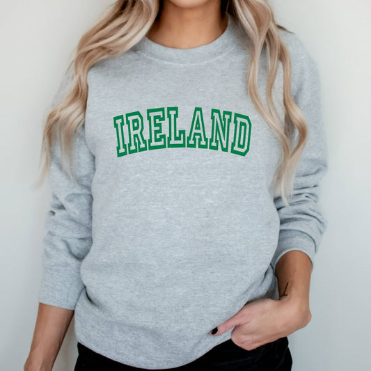 Ireland Sweatshirt, St. Patrick's Day Crewneck, Dublin Ireland Trip, St. Patty's Day Shirt, Shamrock Shirt, Party Shirt, Drinking Bar