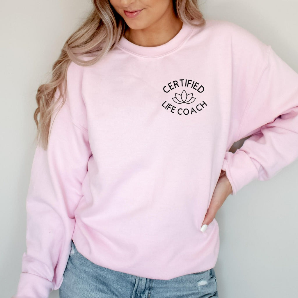 Life Coach Sweatshirt, Health Coach Crewneck, I'm a Health Coach, Health Coach Shirt, Life Coach Shirt, Mental Health, Certified Life Coach, gift for new life coach