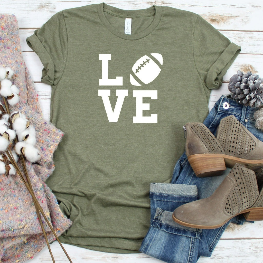 football shirt, football mom graphic tee, football season shirt, football fan tshirts, football game shirt