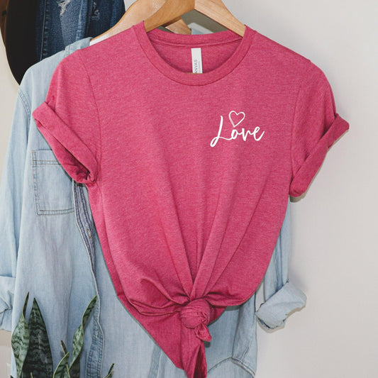 Love Shirt, Love Shirt For Women, Xoxo Graphic Tee For Women, Valentines Day Shirt For Women, Cute Valentines Day Shirt, Gift for Her, Party