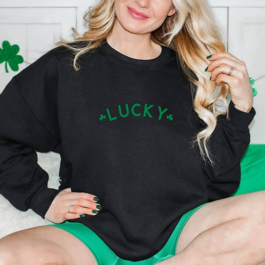Lucky Sweatshirt, St. Patrick's Day Crewneck, Kiss Me I'm Irish, Pinch Me, St. Patty's Day Shirt, Shamrock Shirt, Party Shirt, Drinking Bar