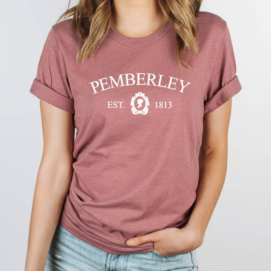 Pemberley Shirt, Jane Austen Graphic Tee, Pride and Prejudice, Jane Austen Gifts, Book Lover Gift