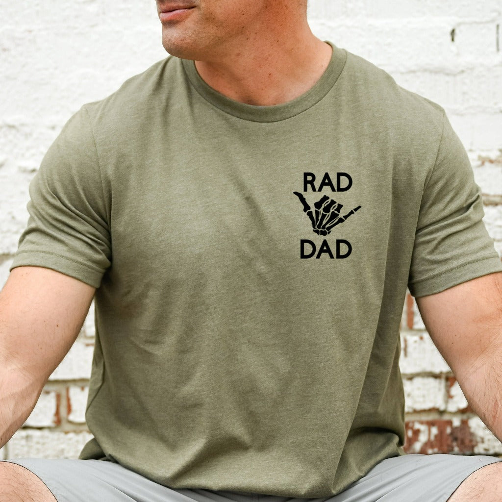 Rad Dad Shirt, Father's Day Gift for Dad, Fathers Day, Cool Dad, New Dad Gift from Wife, from Daughter