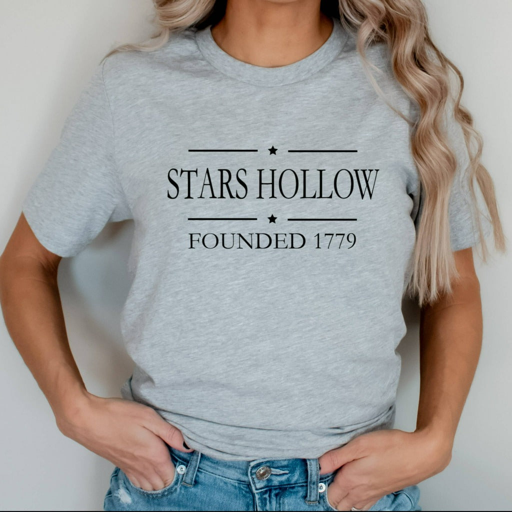 Stars Hollow Shirt, Stars Hollow Graphic Tee, Kim's Antiques TShirt, Dragonfly Inn, Lorelai, Rory Shirt, I Smell Snow, Luke's Diner, Gilmore Girls fan shirt