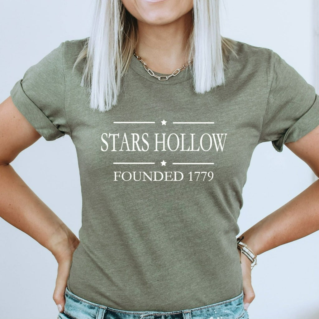 Stars Hollow Shirt, Stars Hollow Graphic Tee, Kim's Antiques TShirt, Dragonfly Inn, Lorelai, Rory Shirt, I Smell Snow, Luke's Diner, Gilmore Girls fan shirt