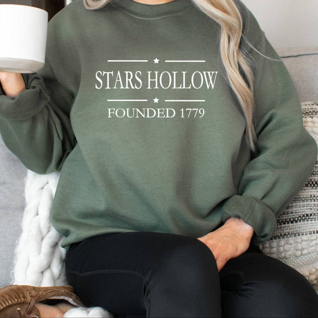 Stars Hollow Sweatshirt, Stars Hollow Crewneck, Kim's Antiques Shirt, Dragonfly Inn, Lorelai, Rory Shirt, I Smell Snow, Luke's Diner, gilmore girls fan sweatshirt