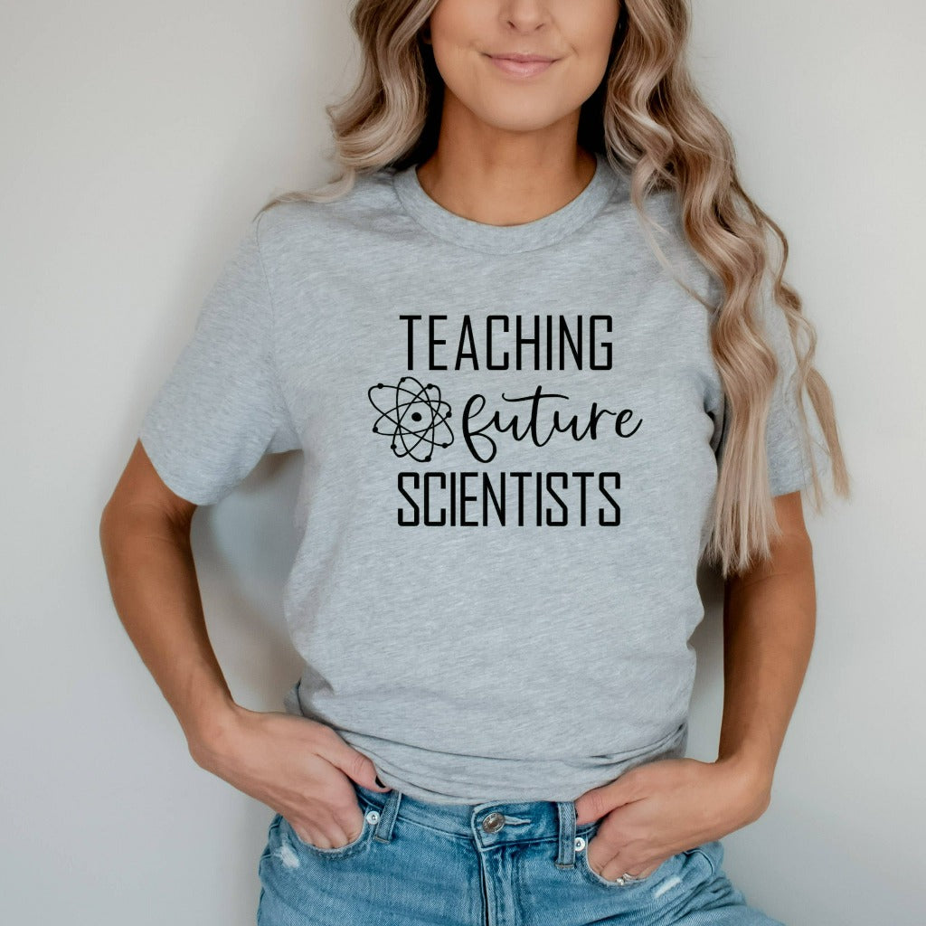 teaching future scientists shirt, science teacher gift, teacher appreciation, teacher shirts scientist