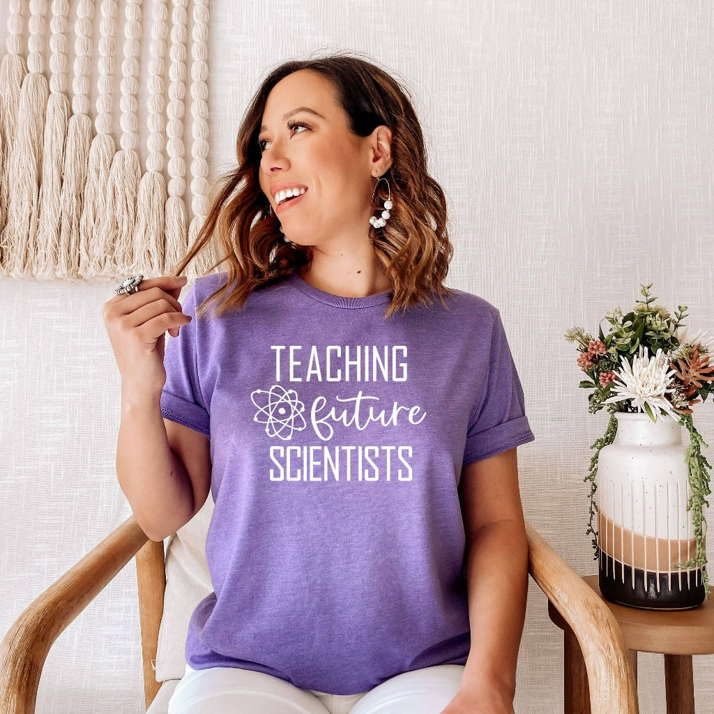 teaching future scientists shirt, science teacher gift, teacher appreciation, teacher shirts scientist
